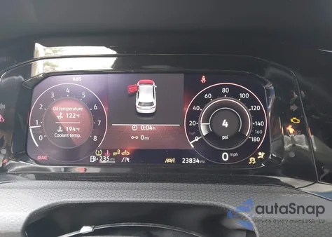 2024 Volkswagen Golf Gti 2.0T 380 S из США, поврежденный, VIN WVWHA7CDXRW233692